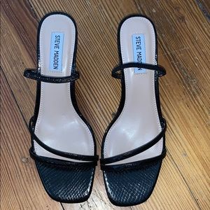 Black Steve Madden heels